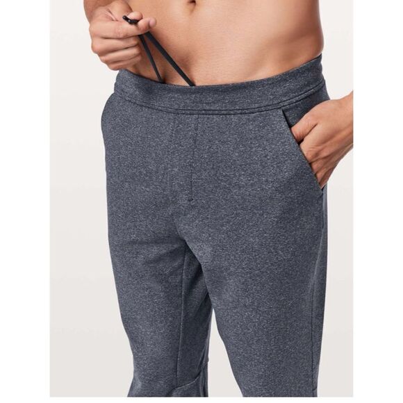 Lululemon Intent Jogger 30" Heathered True Navy Blue Sweatpants Size M/ NWOT - Picture 3 of 7